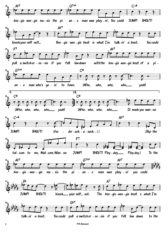 Sheet Music